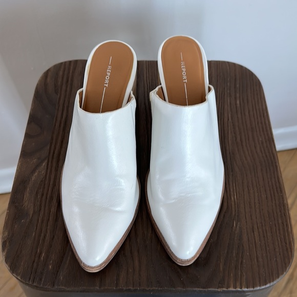 Report pointed toe stack heel mule shoe size 8 - Picture 3 of 6